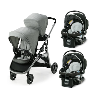 maxi cosi travel stroller Safety 1st Grow and Go Flex 8-in-1 Travel System, Orchid Bloom