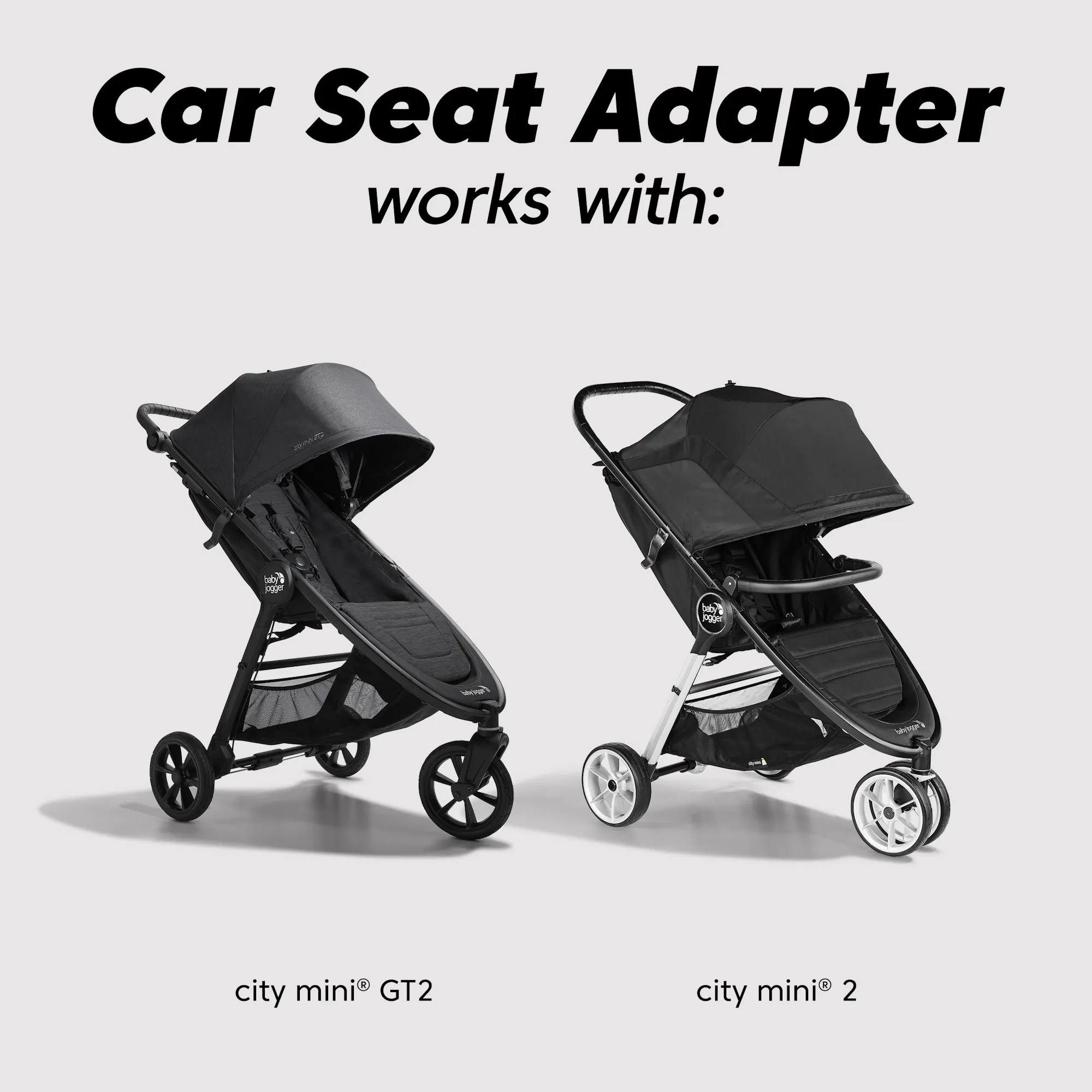 Baby Jogger City Mini 2 / Mini GT2 / Chicco / Peg Perego Car Seat Adapter