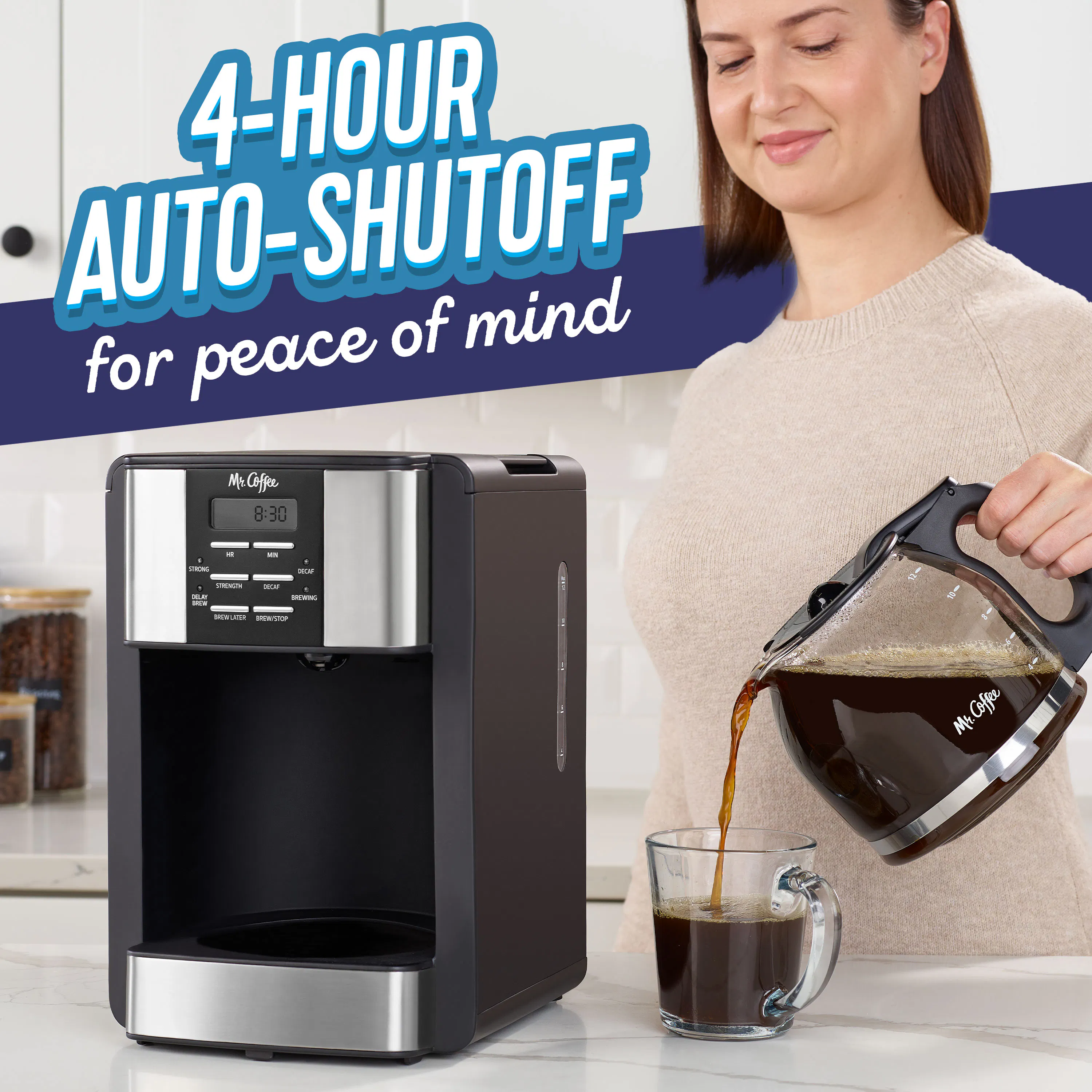 Mr. Coffee 12-Cup Programmable Coffee Maker with 3 Ways to Brew System |  Calphalon