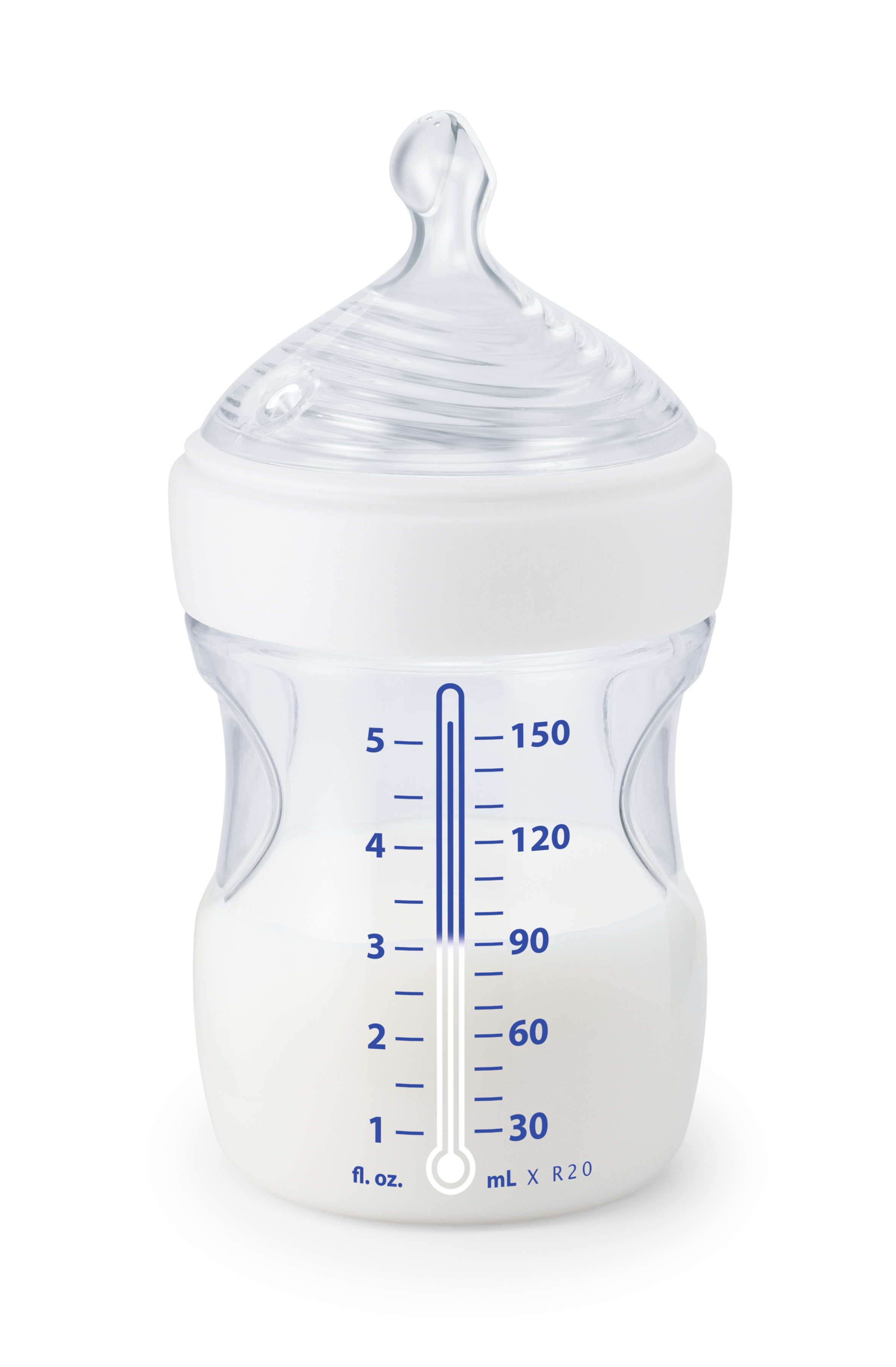 NUK Simply Natural Bottle with SafeTemp 5 oz NUK