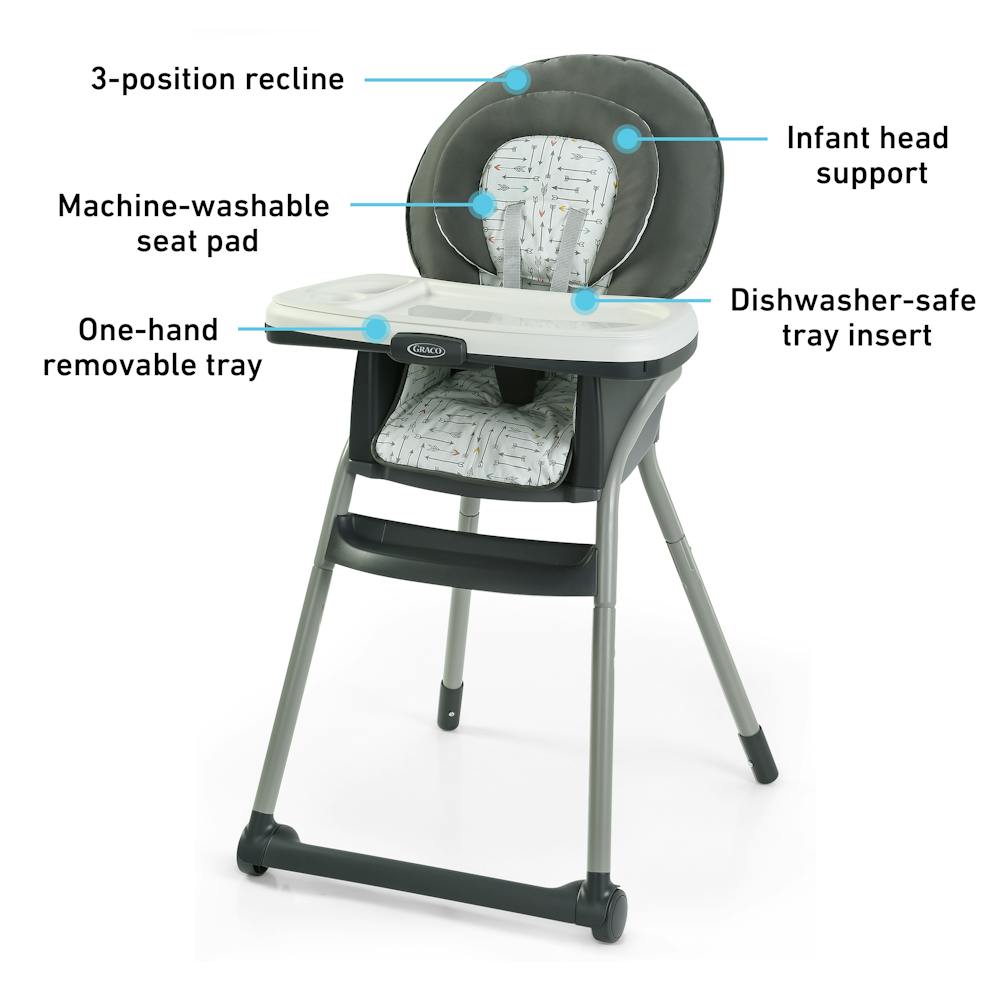 Graco High Graco Tablefit Reviews Table2Table™ LX 6-in-1 Highchair