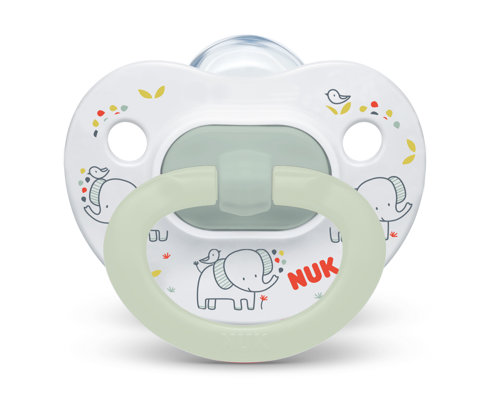 NUK® Glow-in-the-Dark Classic Orthodontic Pacifiers, 0-6 months | NUK