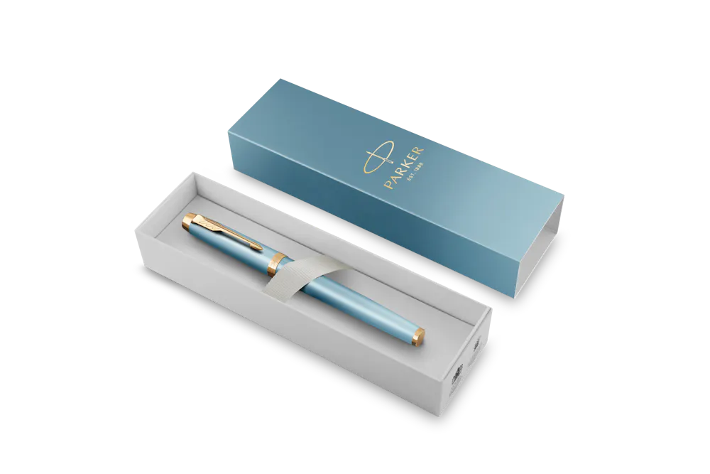 Parker IM Writing Rituals Stylo Gris Dégradé | Pointe Moyenne