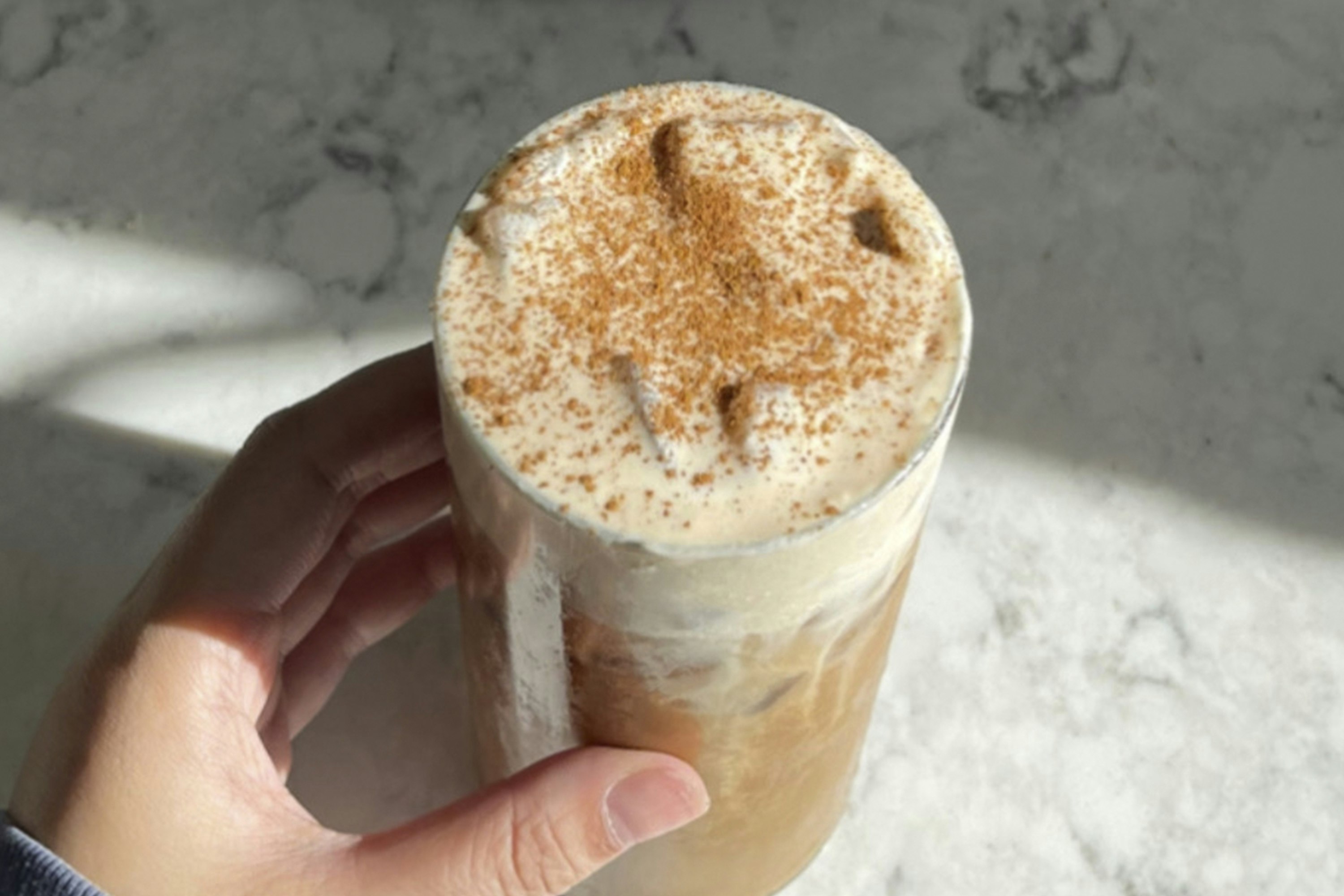Peanut Butter Cold Foam coffee