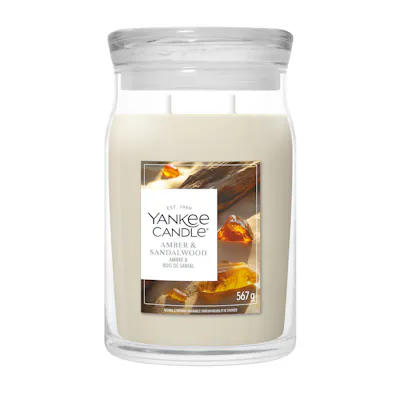 Amber & Sandalwood Candle