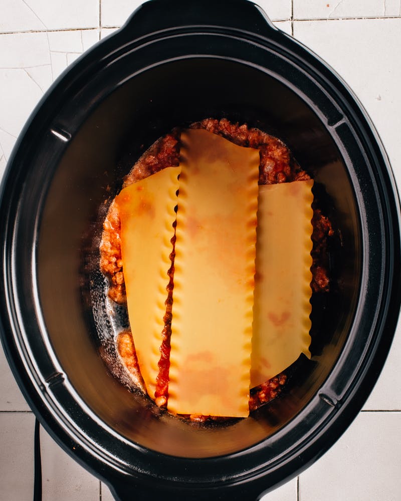 Slow Cooker Lasagna Soup Recipe