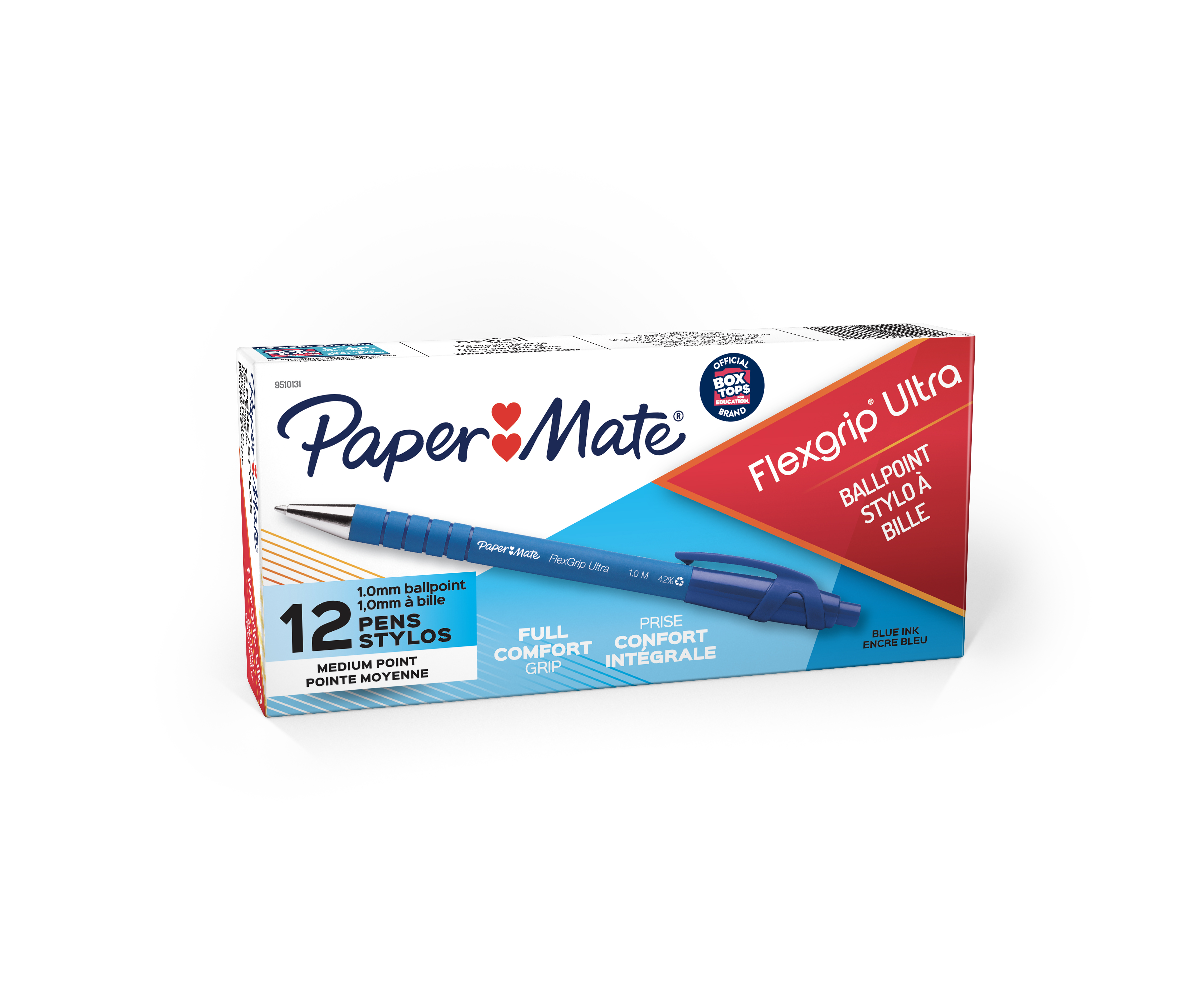 Paper Mate FlexGrip Ultra Retractable Ballpoint Pens, Medium