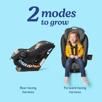 Contender&trade; Slim Convertible Car Seat