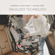 Graco Premier™ 4Ever® DLX Extend2Fit® SnugLock® 4-in-1 Car Seat featuring Anti-Rebound Bar, Midtown™ Collection