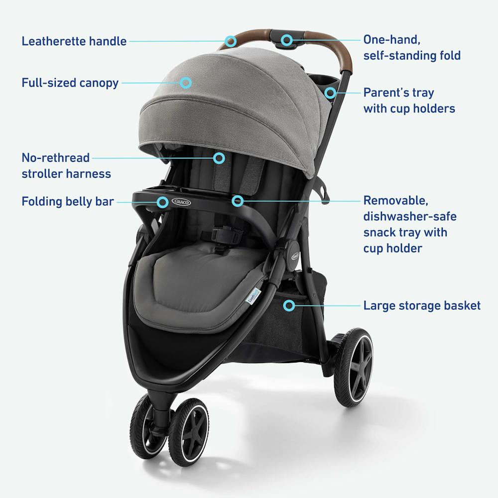 Pramette Travel Graco Child Tray Stroller Clearance Modes Pramette