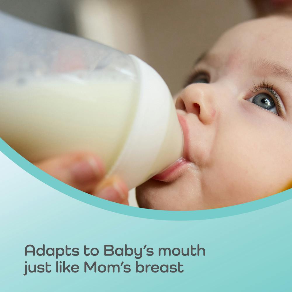 NUK® Perfect Match™ Medium Flow Nipple 2PK NUK