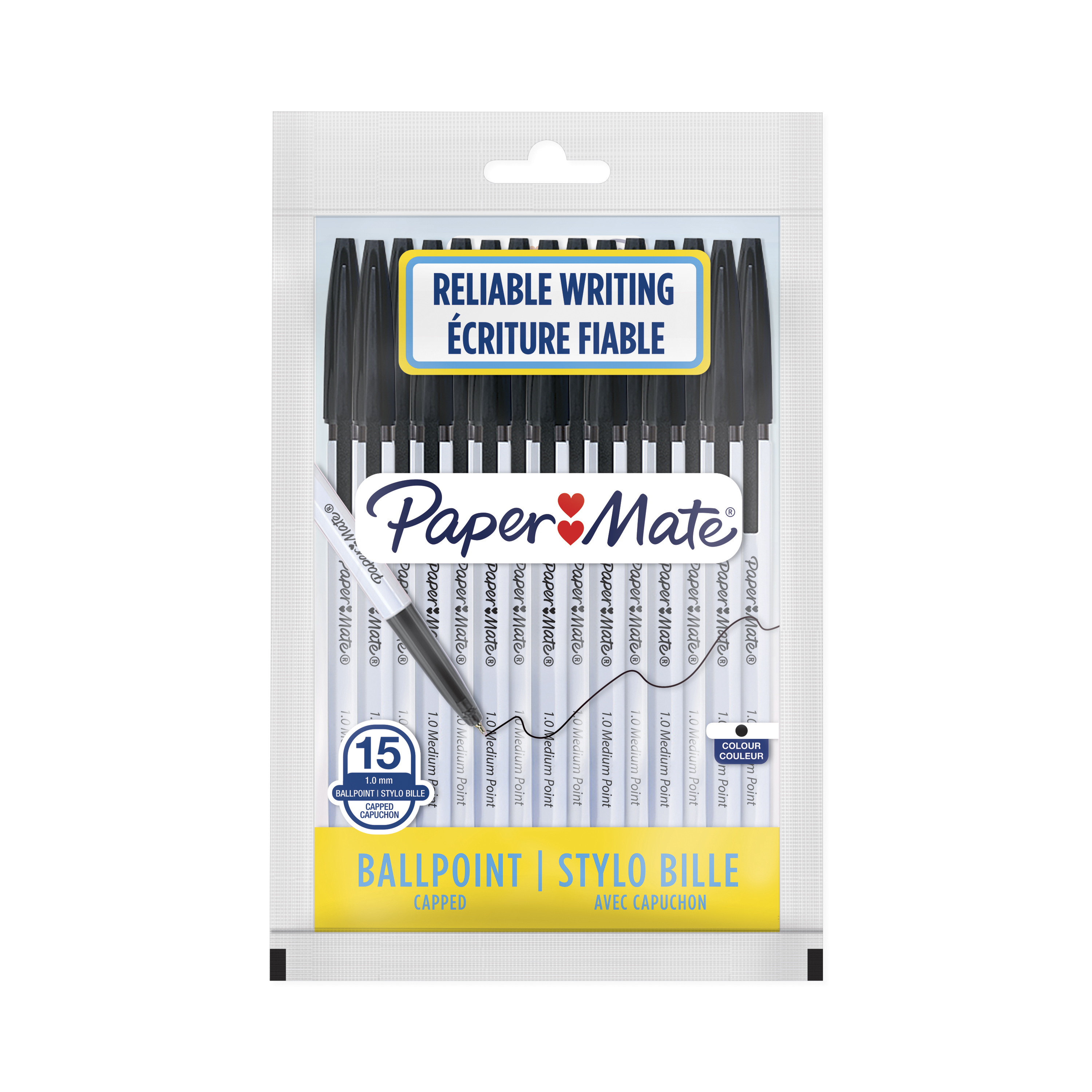 Paper Mate Flexgrip Ultra Penna a Sfera a Scatto Punta Media