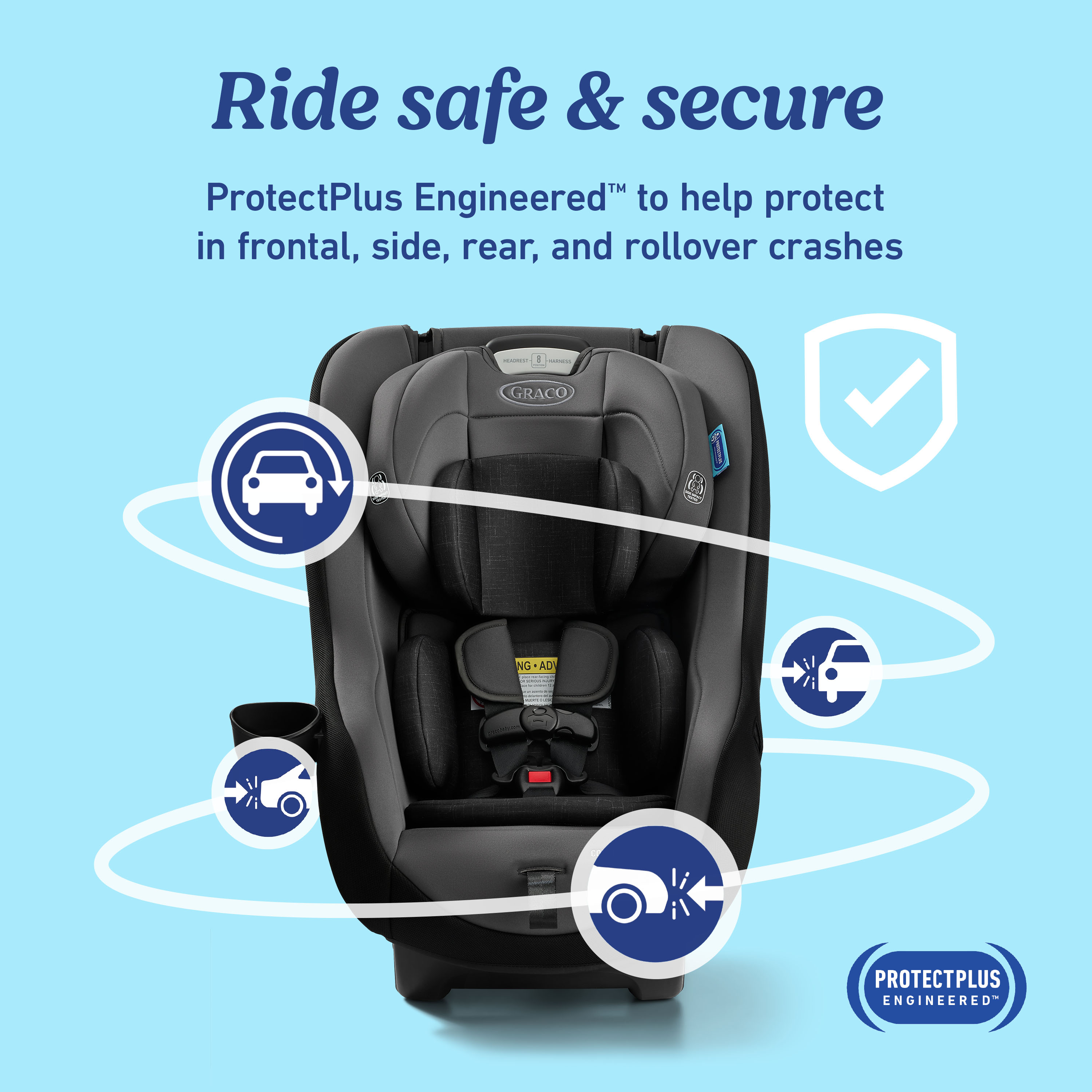 Contender™ Slim Convertible Car Seat | Graco Baby