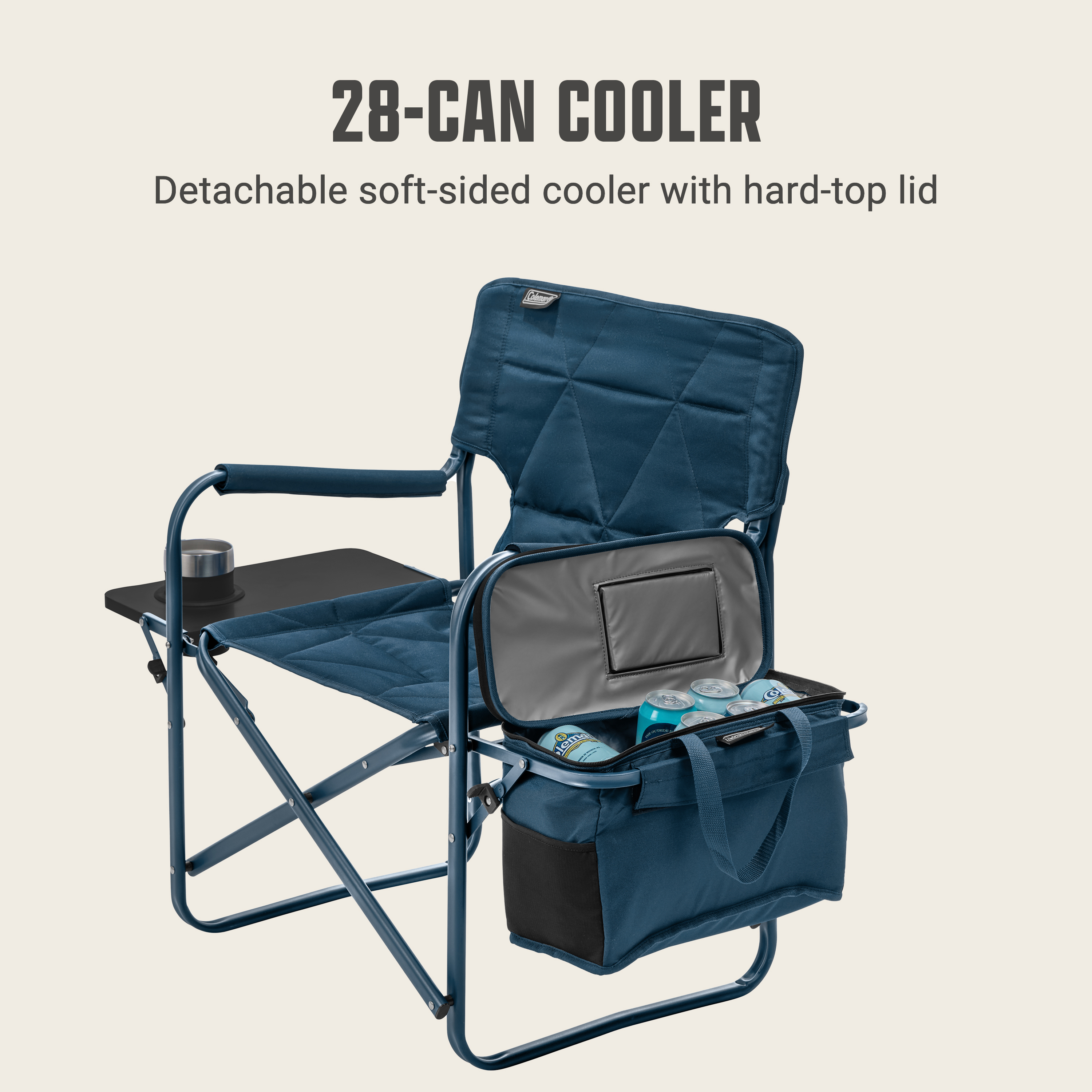 Flex 'N Go™ Chair Table + Cooler Sapphire | Coleman
