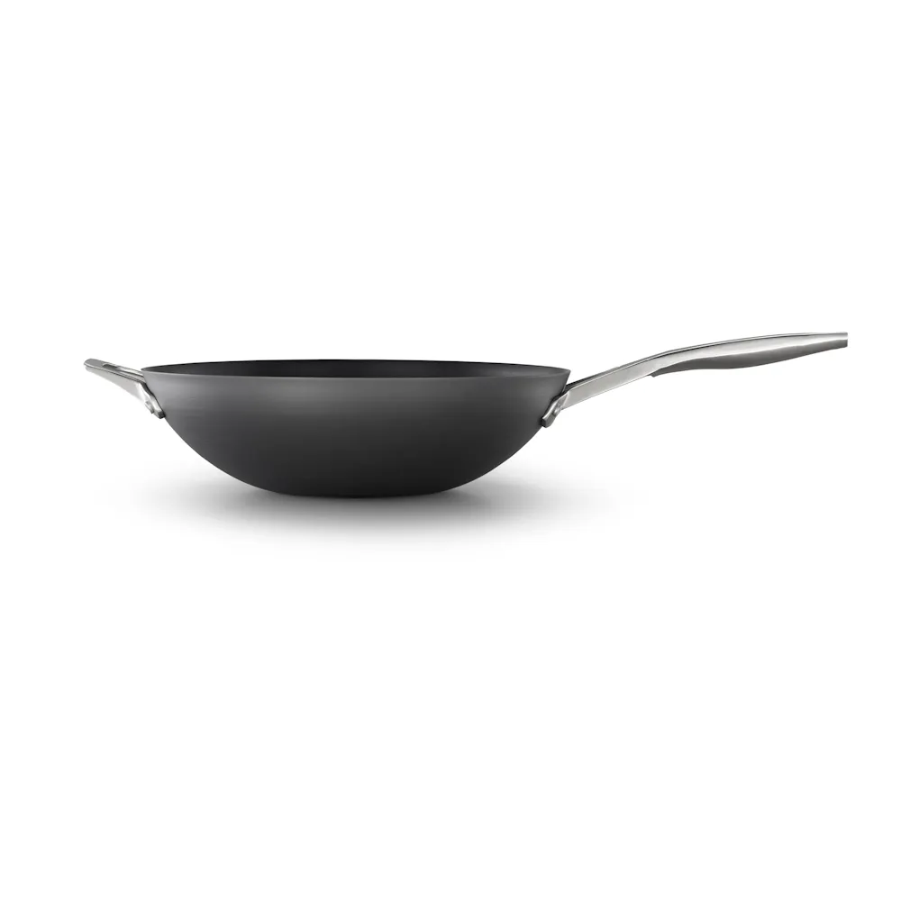 Premier™ Hard-Anodized Nonstick 13-Inch Flat Wok