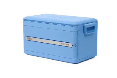 Snap &lsquo;N Go 55QT Collapsible Cooler Box, Blue Sapphire 52 L