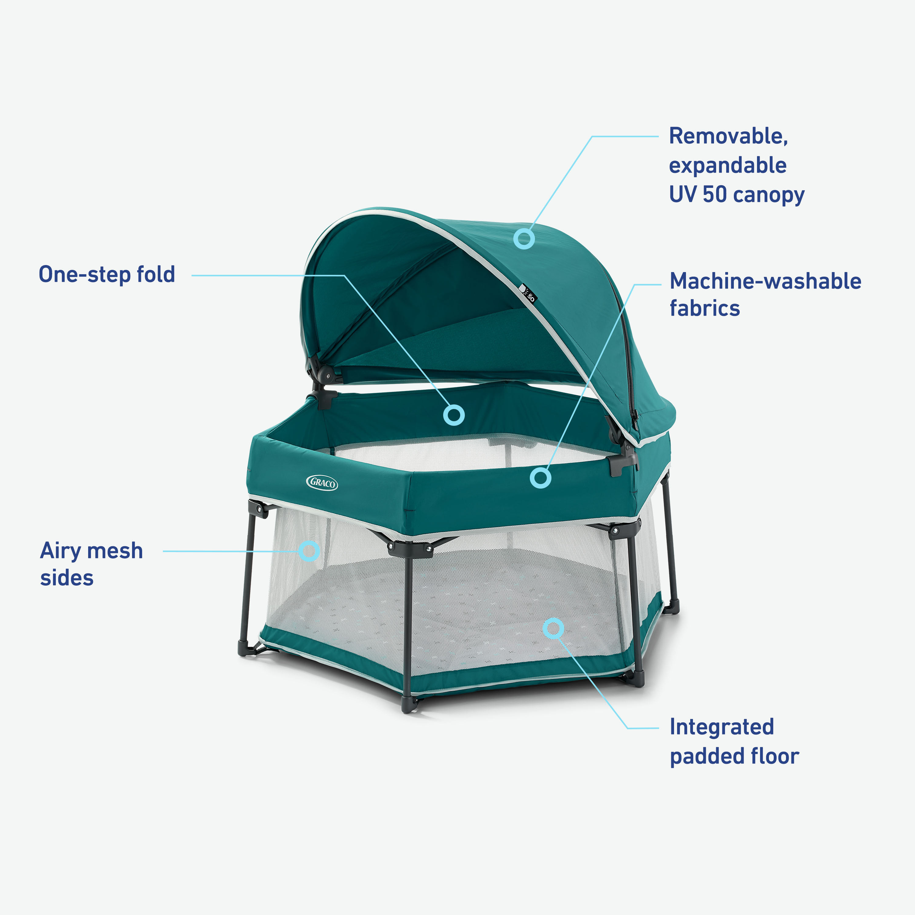 Graco travel lite crib alma best sale