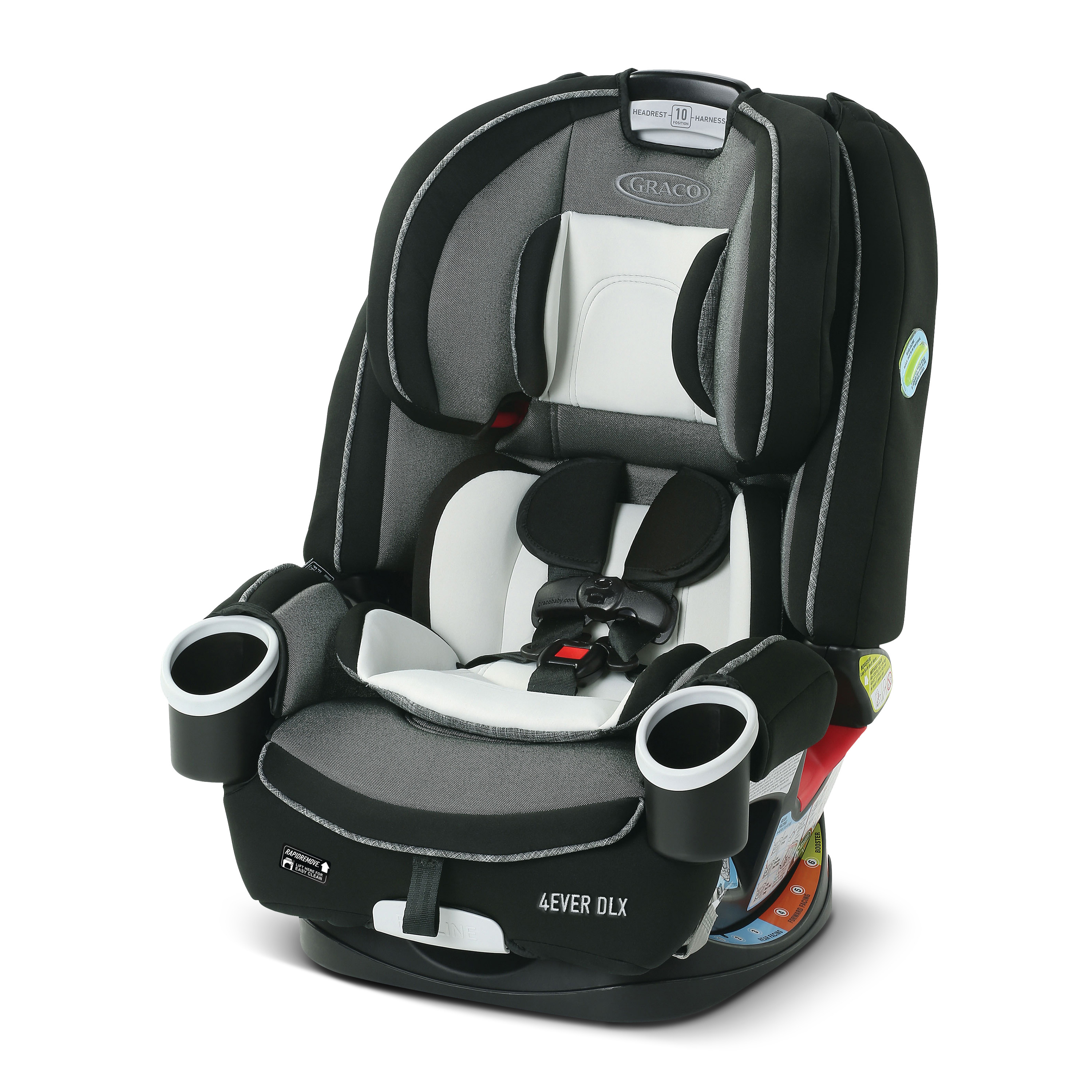 How to adjust harness on graco car seat best sale