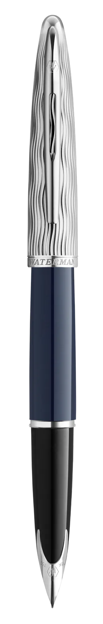 ウォーターマン　カレン・デラックス 万年筆 F 細字　ブルーST WATERMAN（ウォーターマン） カレン・デラックス ブルーST スペシャル