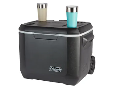 Coleman® 50-Quart Xtreme® 5-Day Hard Cooler with Wheels | Coleman