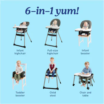Table2Table&trade; LX 6-in-1 Highchair