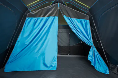 10-Person Dark Room Instant Cabin Tent with Rainfly | Coleman