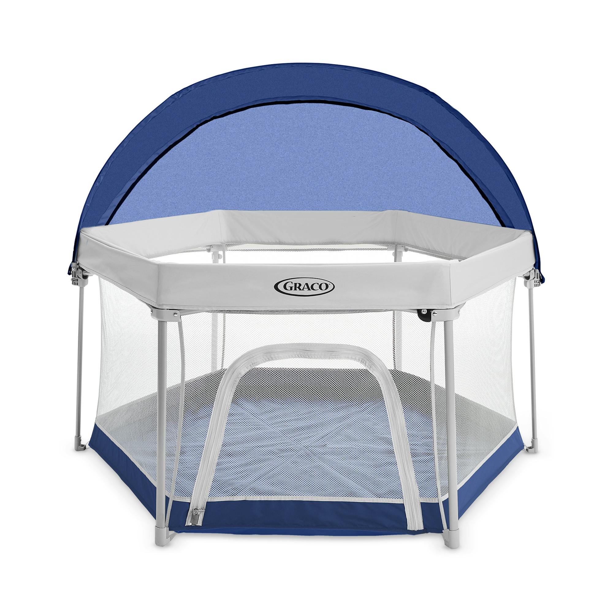 Outdoor playard with canopy fashion