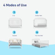 Benton 4-in-1 Convertible Crib