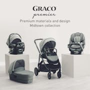 Graco Premier™ 4Ever® DLX Extend2Fit® SnugLock® 4-in-1 Car Seat featuring Anti-Rebound Bar, Midtown™ Collection