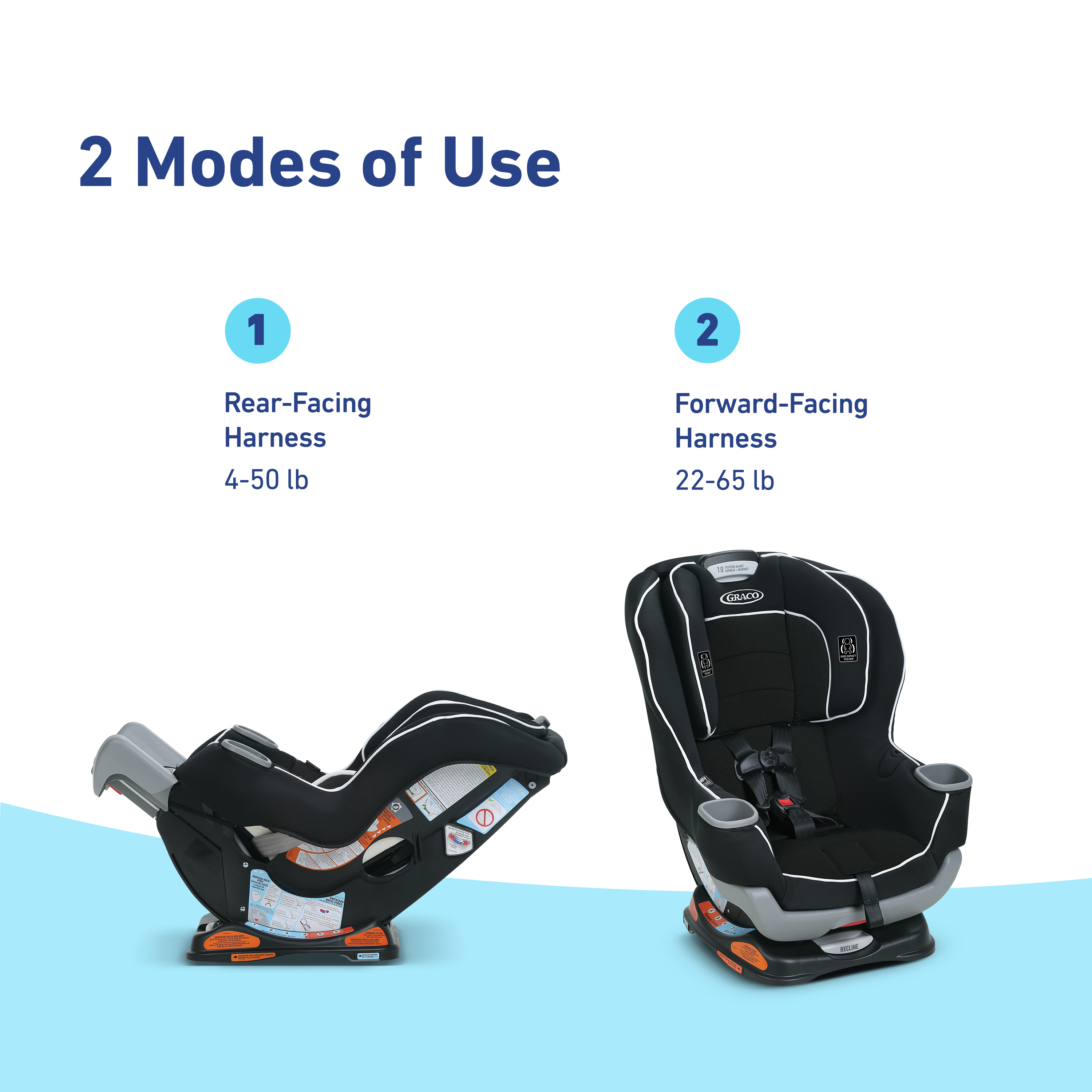 Graco extend2fit 2 in 1 hotsell