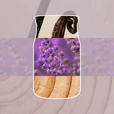 Dried Lavender & Oak Candle