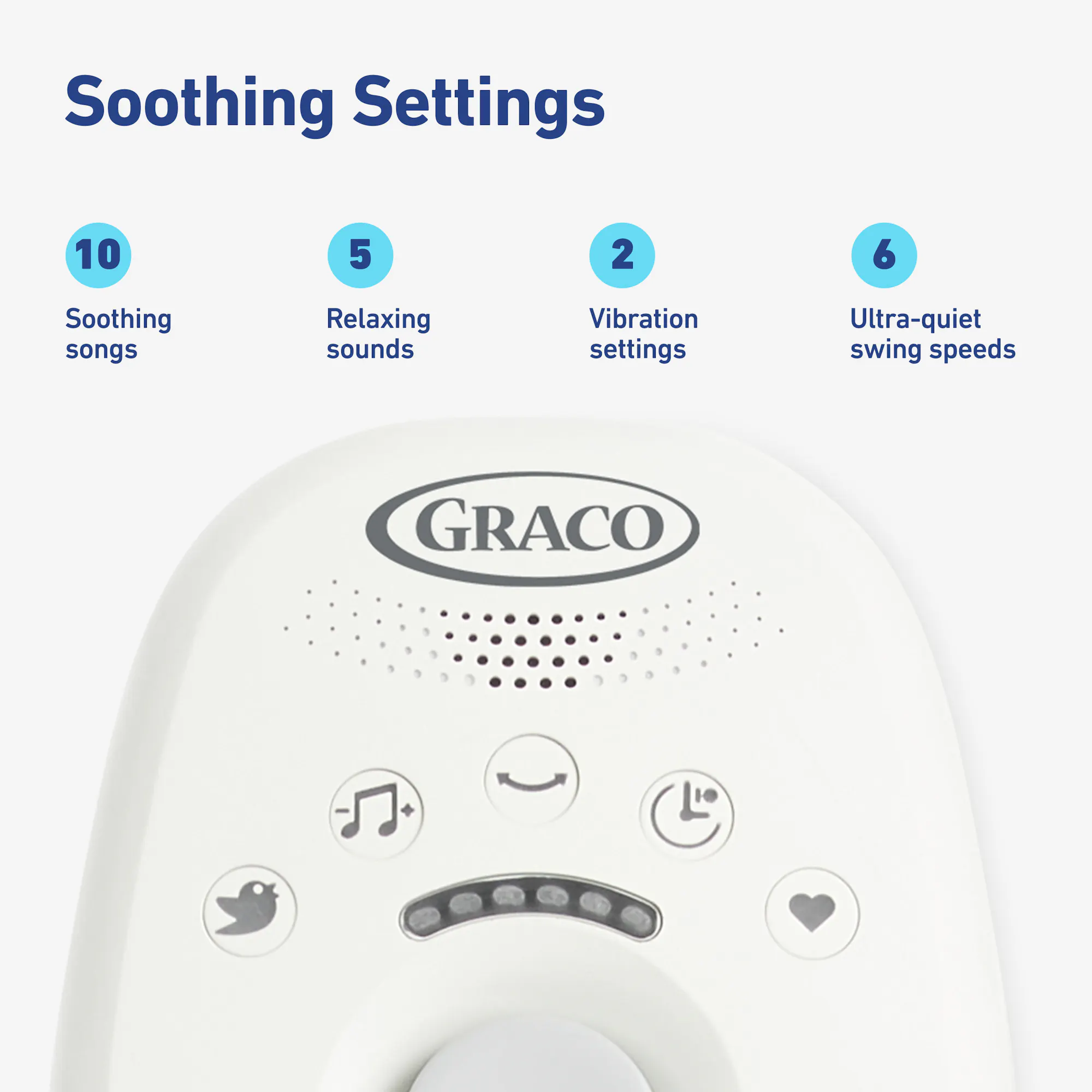 Sway2Me™ Swing with Portable Bouncer | Graco Baby Sway2Me™ Swing with Portable Bouncer | Graco Baby