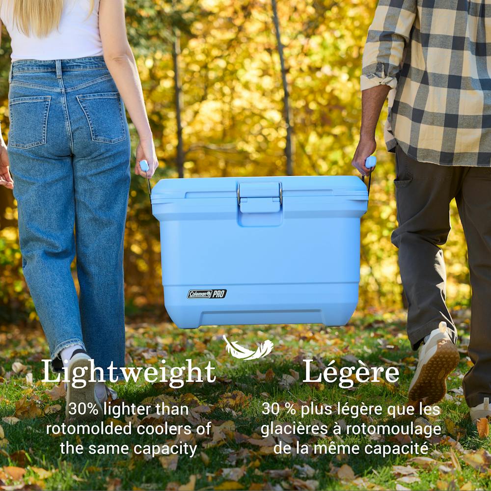 Coleman Pro 45-Quart Hard Cooler, Blue Sky | Coleman CA