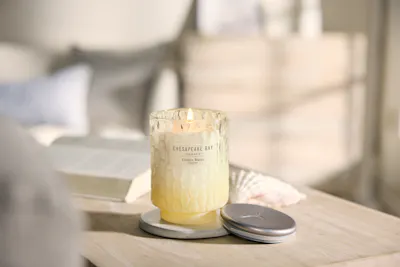 Golden Waves Candle