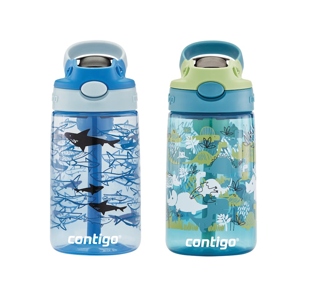 Kids Straw Water Bottle with AUTOSPOUT® Lid, 14oz Contigo