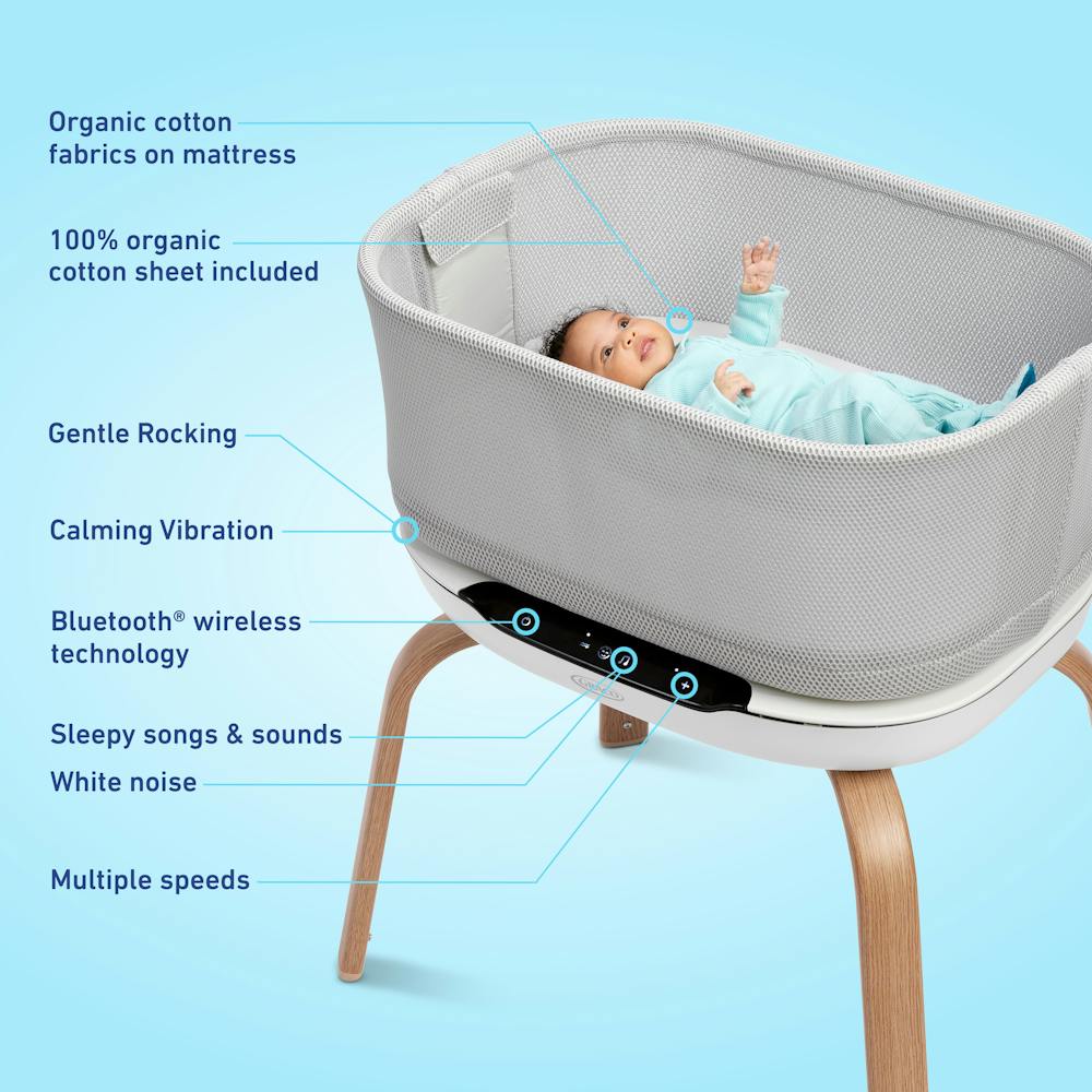 Rocker Best Bassinet With Vibration Bassinet Rockers: Safe