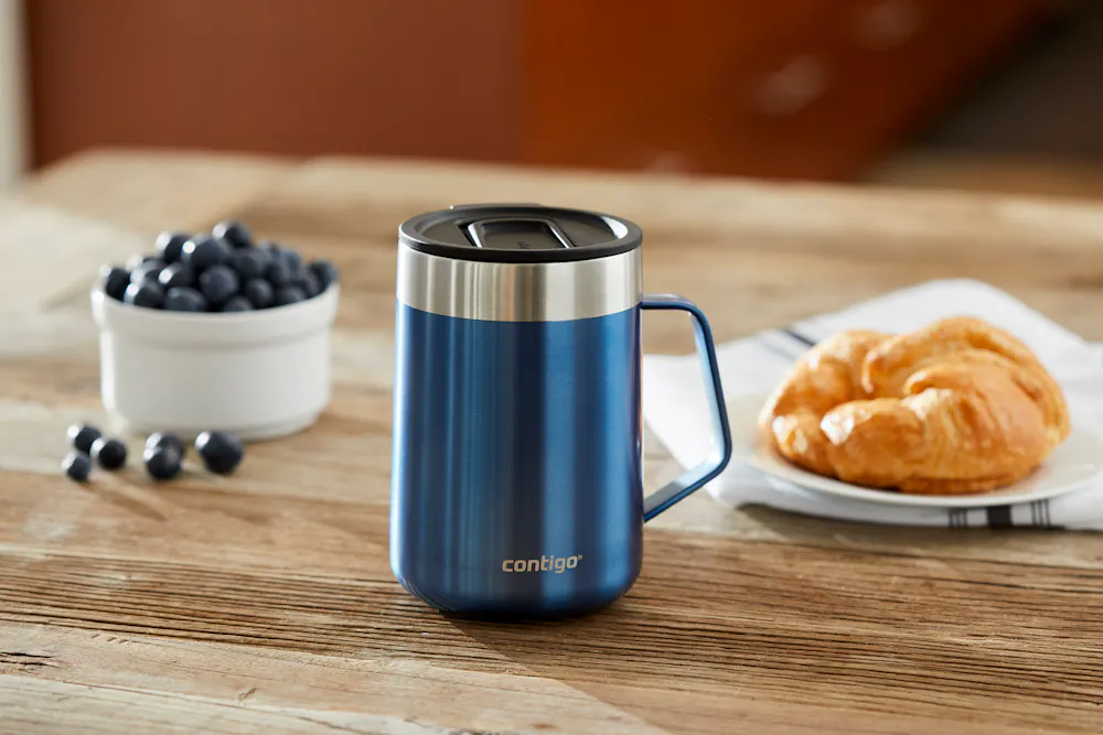 Contigo Streeterville Stainless Steel Mug with Handle, 14oz | Contigo