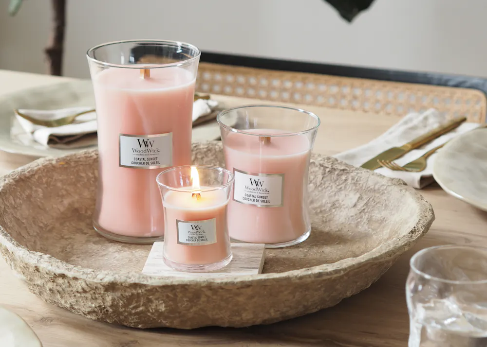 Candela profumata al bourbon e caramello - cera di soia biologica – Monjulie Creations