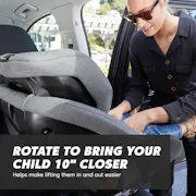 city turn™ Rotating Convertible Car Seat