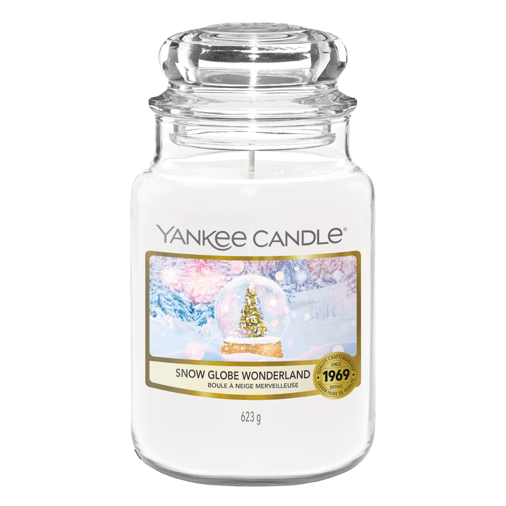 Boule à neige merveilleuse Grande bougie jarre Originale - Bougies Originales | Yankee Candle
