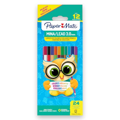 Paper Mate Lápices de Colores, 3.0MM