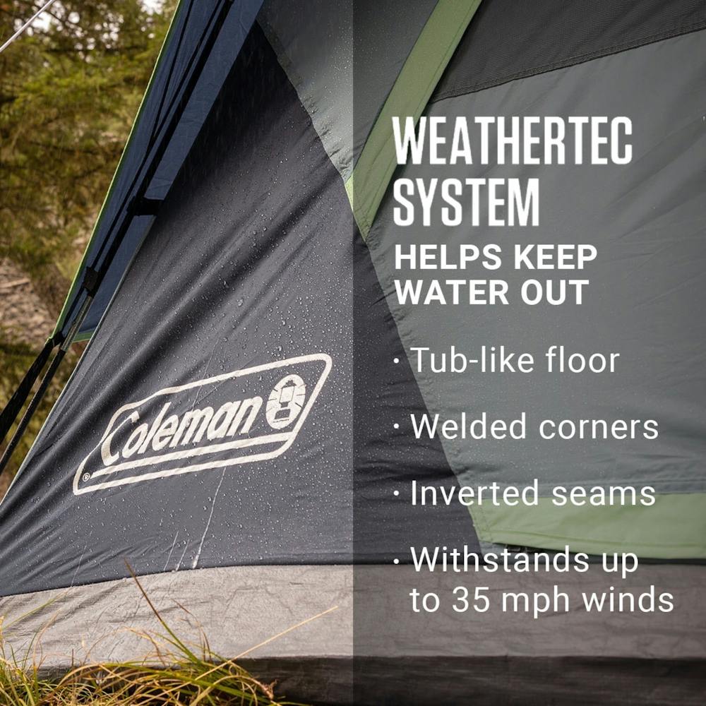 6-Person Dark Room™ Skydome™ Camping Tent | Coleman