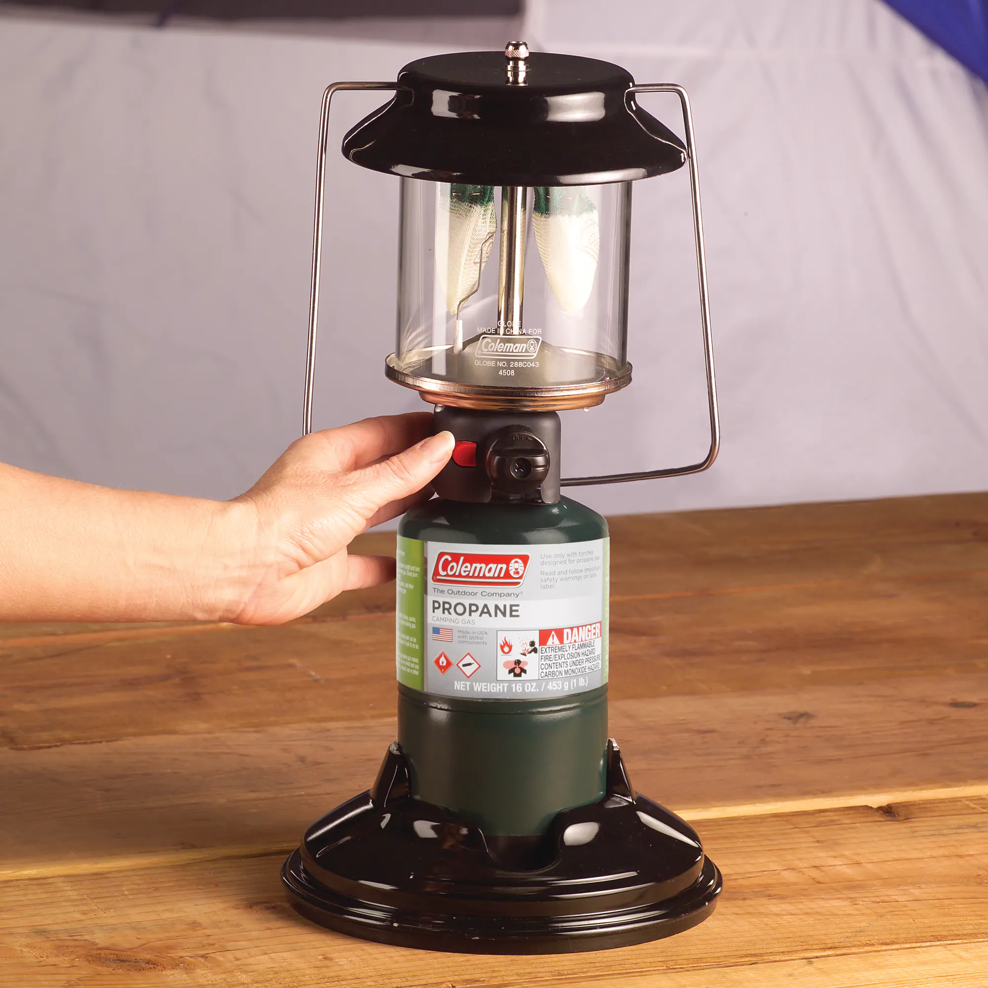 Coleman Adjustable Lantern 2個セット QuickPack™ 2-Mantle Propane Lantern | Coleman