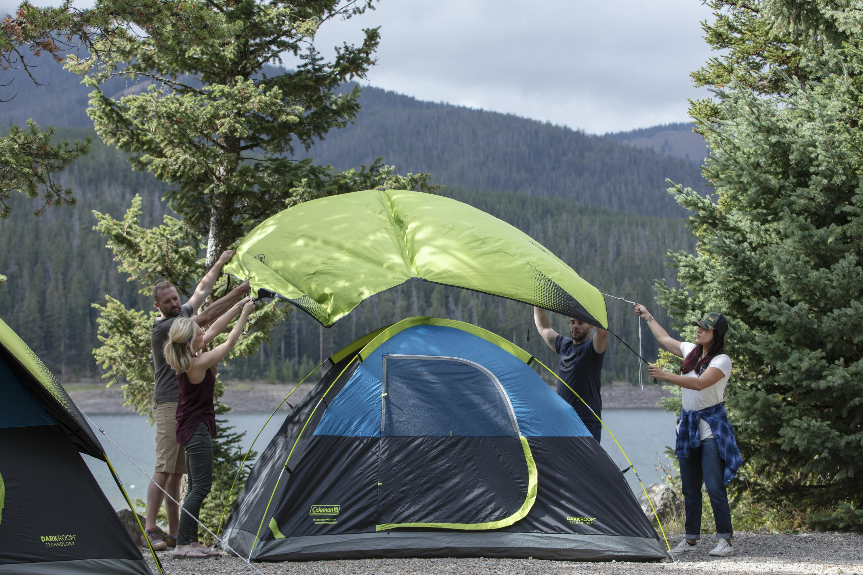 6-Person Dark Room Sundome Tent | Coleman