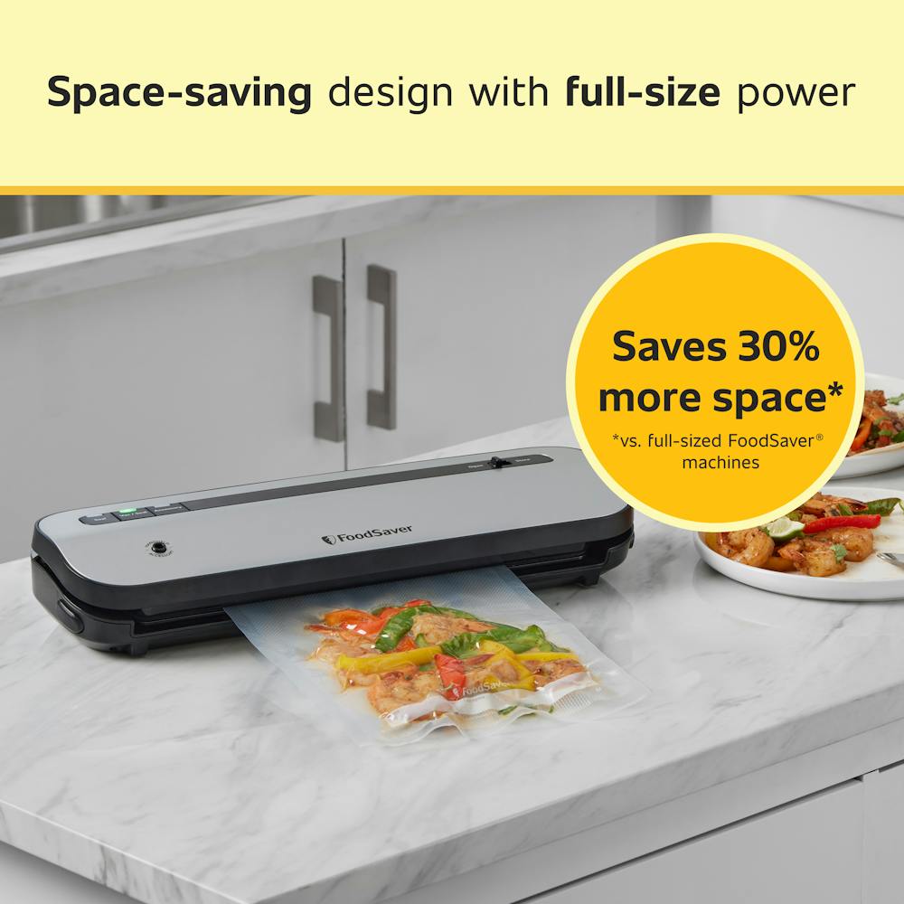 FoodSaver SpaceSaving Food Vacuum factory Sealer