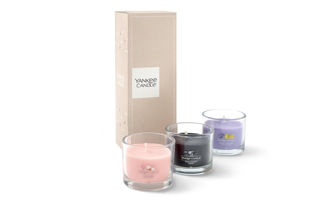 Confezione regalo 3 candele mini - Tutto l’anno