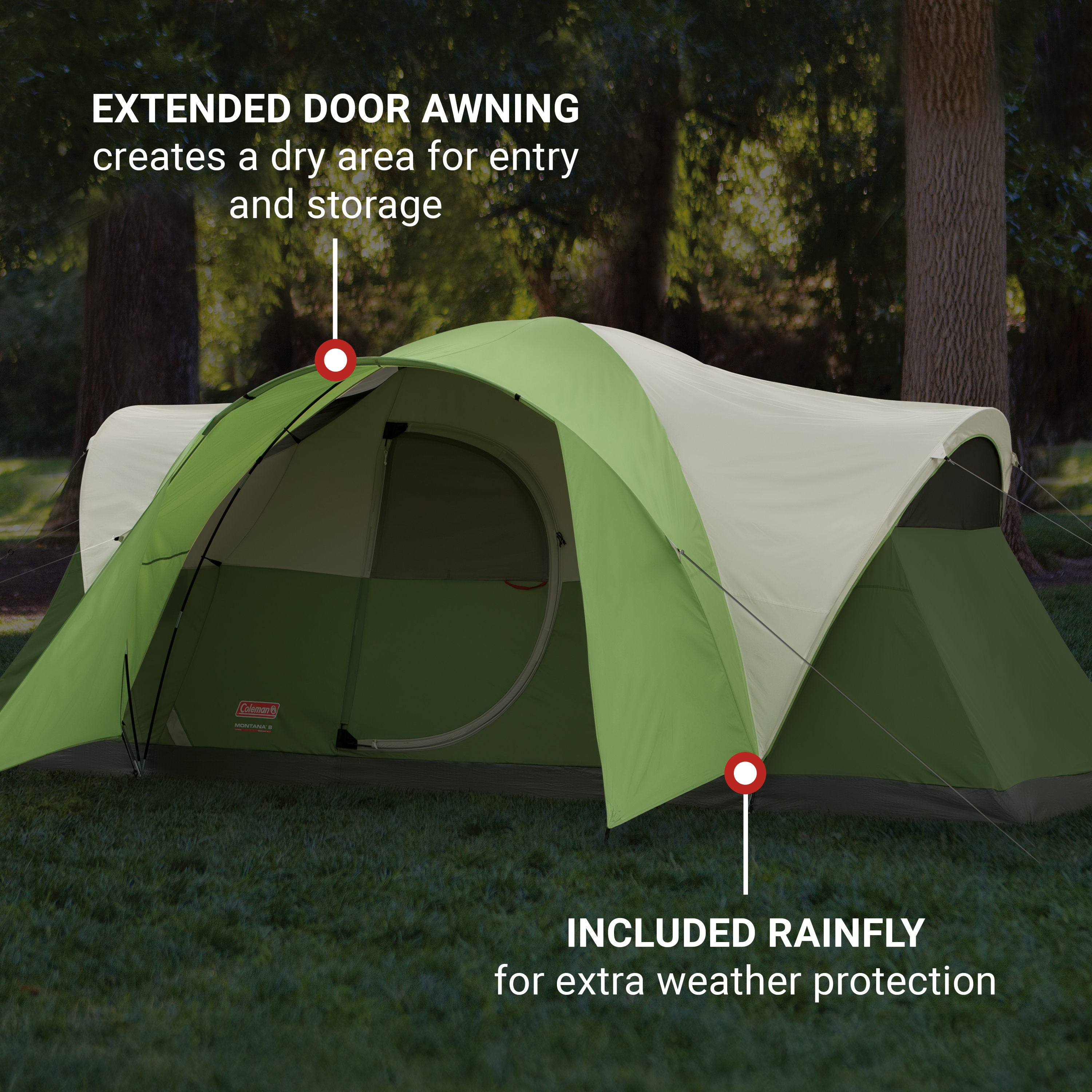 Montana™ 8-Person Tent | Coleman