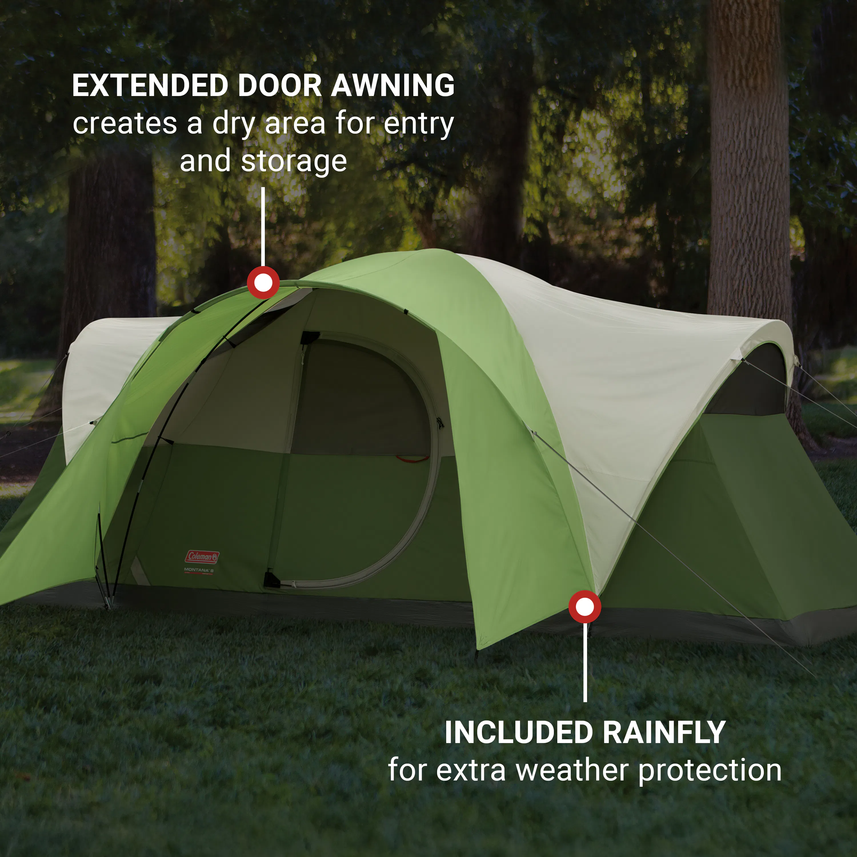 Montana™ 8-Person Tent | Coleman