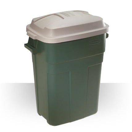 commercial trash can