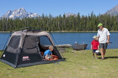 4-Person Cabin Camping Tent with Instant Setup | Coleman